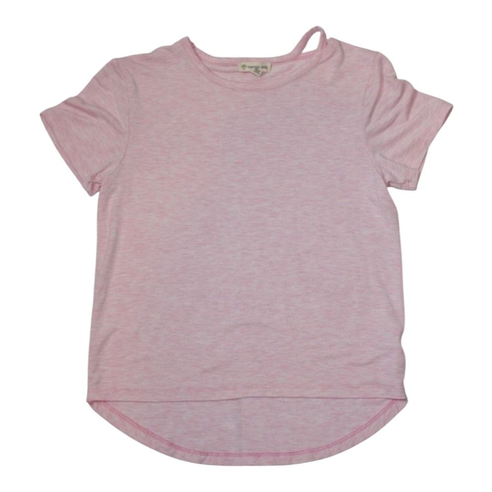 Tucker + Tate Girl's Split Neck Pink Top Tee T-Shirt size XL